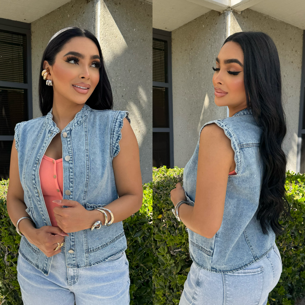 Emily Denim Vest