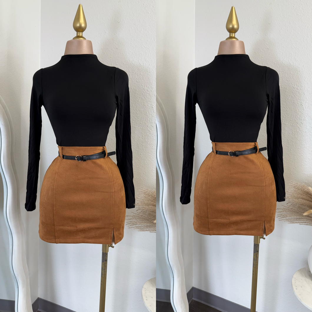 Gemma  Suede skirt