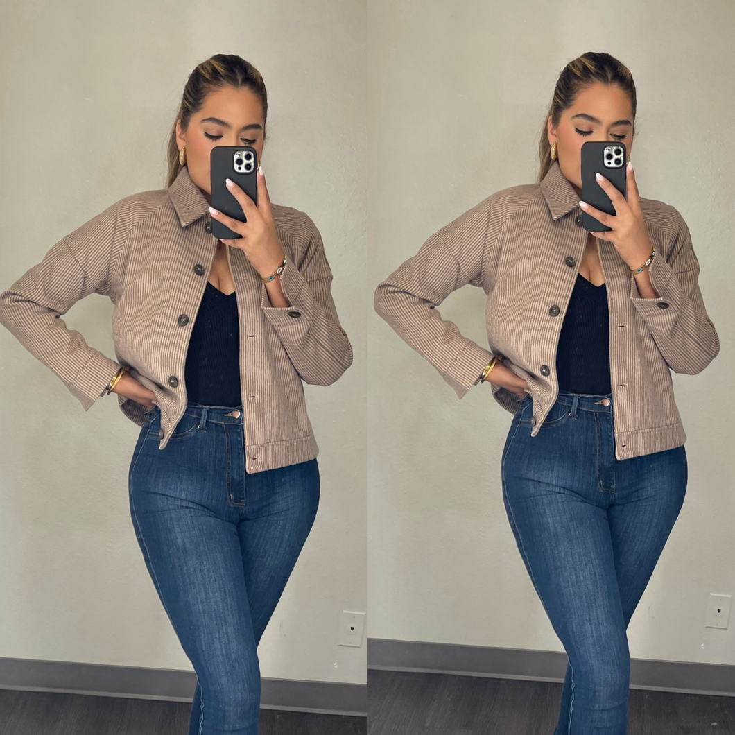 Romi Taupe Jacket